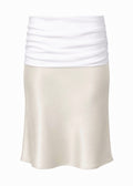 SHEER MIDI SKIRT